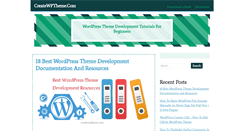 Desktop Screenshot of createwptheme.com
